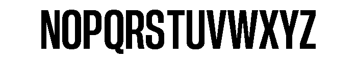 Neue Corp Tight Bold Font UPPERCASE
