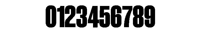 Neue Corp Tight Heavy Font OTHER CHARS
