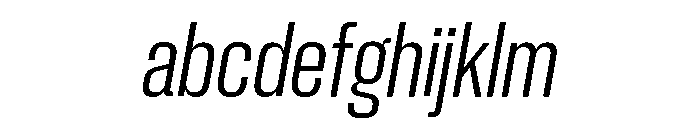 Neue Corp Tight Italic FONT