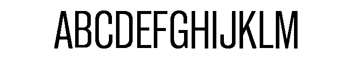 Neue Corp Tight Medium 2 Font UPPERCASE