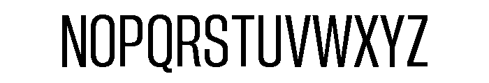 Neue Corp Tight Medium 2 Font UPPERCASE