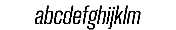 Neue Corp Tight Medium Italic FONT