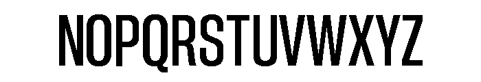 Neue Corp Tight Semibold Font UPPERCASE