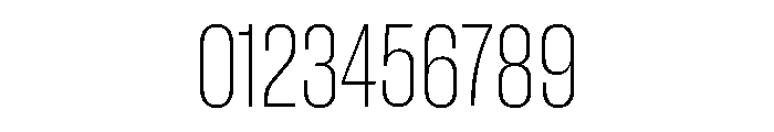Neue Corp Tight Ultralight Font OTHER CHARS