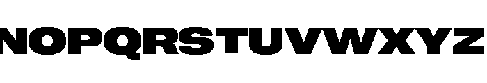 Neue Corp Ultrabold 2 Font UPPERCASE