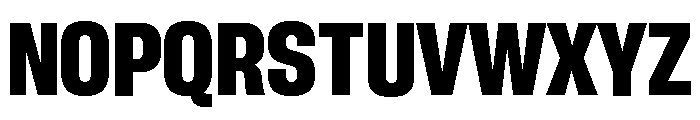 Neue Corp Ultrabold 3 Font UPPERCASE