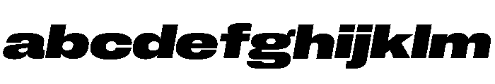 Neue Corp Ultrabold Italic 2 FONT