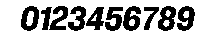 Neue Corp Variable Compact Bold Italic Font OTHER CHARS