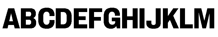 Neue Corp Variable Compact Bold Font UPPERCASE