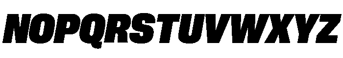 Neue Corp Variable Compact Heavy Italic Font UPPERCASE