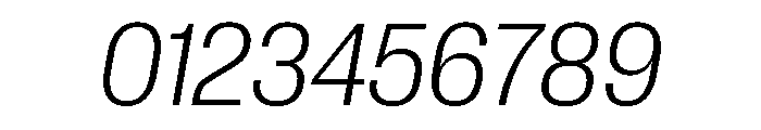 Neue Corp Variable Compact Light Italic Font OTHER CHARS