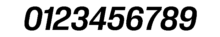 Neue Corp Variable Compact Semibold Italic Font OTHER CHARS