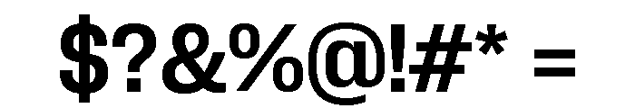 Neue Corp Variable Compact Semibold Font OTHER CHARS