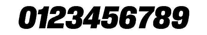 Neue Corp Variable Compact Ultrabold Italic Font OTHER CHARS