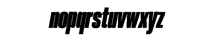 Neue Corp Variable Condensed Black Italic Font LOWERCASE