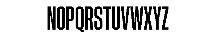 Neue Corp Variable Condensed Bold Font UPPERCASE