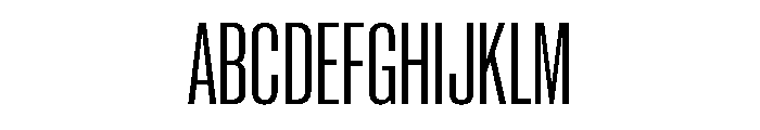 Neue Corp Variable Condensed Medium Font UPPERCASE