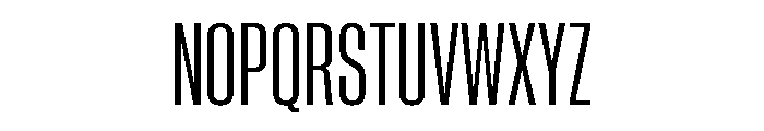 Neue Corp Variable Condensed Medium Font UPPERCASE