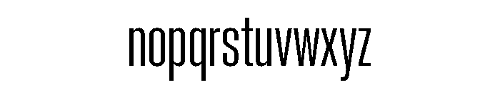 Neue Corp Variable Condensed Medium Font LOWERCASE