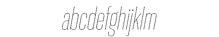 Neue Corp Variable Condensed Thin Italic FONT