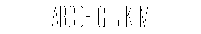 Neue Corp Variable Condensed Thin Font UPPERCASE