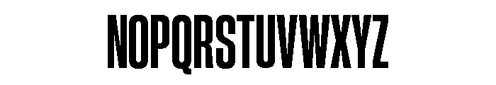 Neue Corp Variable Condensed Ultrabold Font UPPERCASE