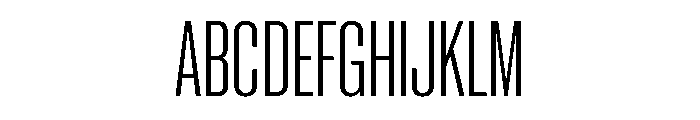 Neue Corp Variable Condensed Font UPPERCASE