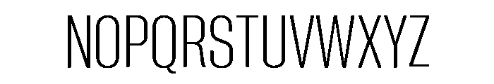 Neue Corp Variable Tight Light Font UPPERCASE