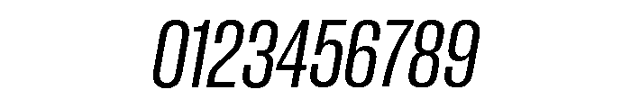Neue Corp Variable Tight Medium Italic Font OTHER CHARS