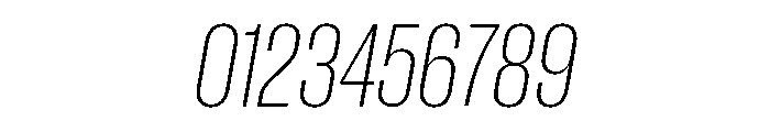 Neue Corp Variable Tight Ultralight Italic Font OTHER CHARS