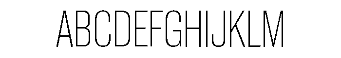 Neue Corp Variable Tight Ultralight Font UPPERCASE