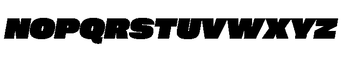 Neue Corp Variable Wide Black Italic Font UPPERCASE