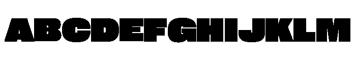 Neue Corp Variable Wide Black Font UPPERCASE