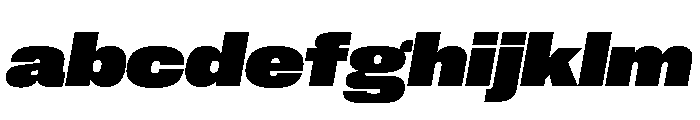 Neue Corp Variable Wide Heavy Italic FONT