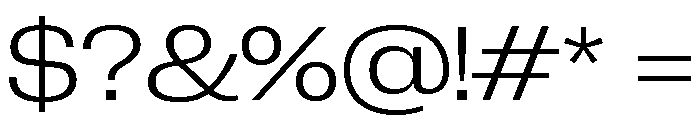 Neue Corp Variable Wide Light Font OTHER CHARS