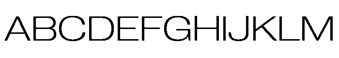 Neue Corp Variable Wide Light Font UPPERCASE