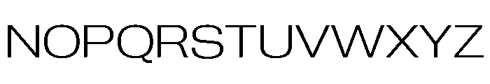 Neue Corp Variable Wide Light Font UPPERCASE