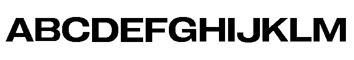 Neue Corp Variable Wide Semibold Font UPPERCASE