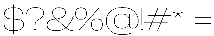 Neue Corp Variable Wide Thin Font OTHER CHARS