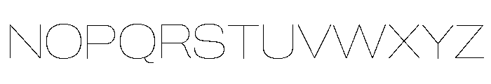 Neue Corp Variable Wide Thin Font UPPERCASE