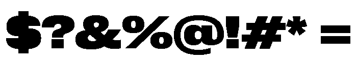 Neue Corp Variable Wide Ultrabold Font OTHER CHARS