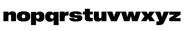 Neue Corp Variable Wide Ultrabold Font LOWERCASE