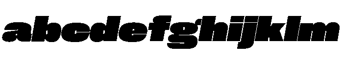 Neue Corp Wide Black Italic FONT