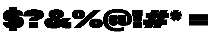 Neue Corp Wide Black Font OTHER CHARS