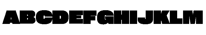 Neue Corp Wide Black Font UPPERCASE