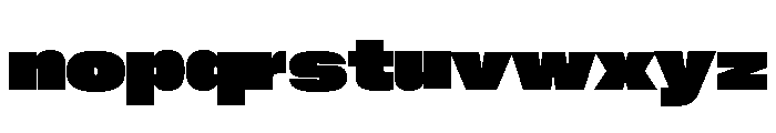 Neue Corp Wide Black Font LOWERCASE