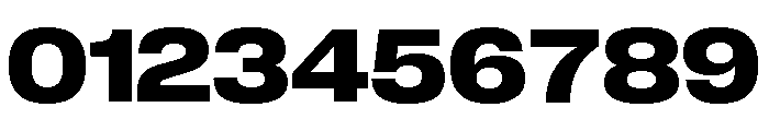 Neue Corp Wide Bold Font OTHER CHARS