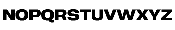 Neue Corp Wide Bold Font UPPERCASE