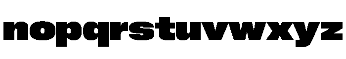 Neue Corp Wide Heavy Font LOWERCASE