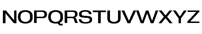 Neue Corp Wide Medium 2 Font UPPERCASE
